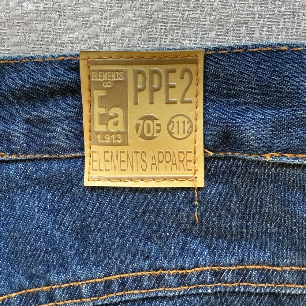Elements FR Denim Jeans Men Size 32x34 Flame Resistant Workwear NFPA 2112 - Picture 5 of 16